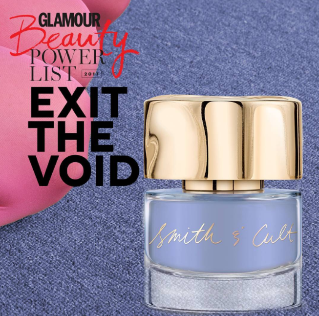 Лаки Smith and Cult. Exit the void Glamourmag's Beauty Power List 2017